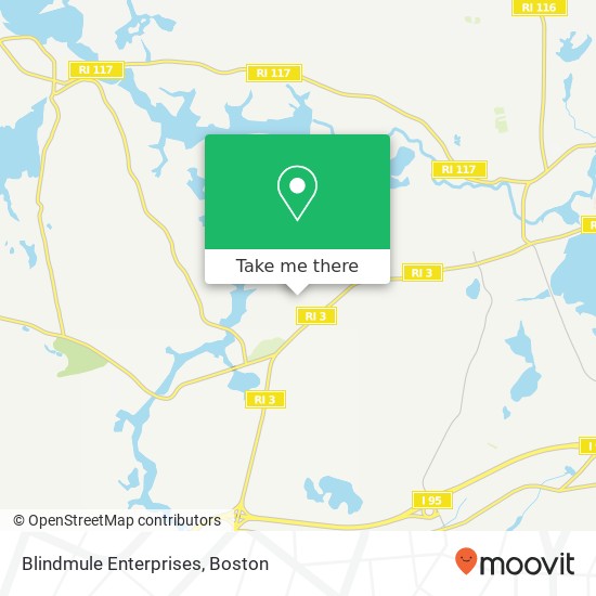 Blindmule Enterprises map