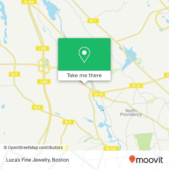 Luca's Fine Jewelry map