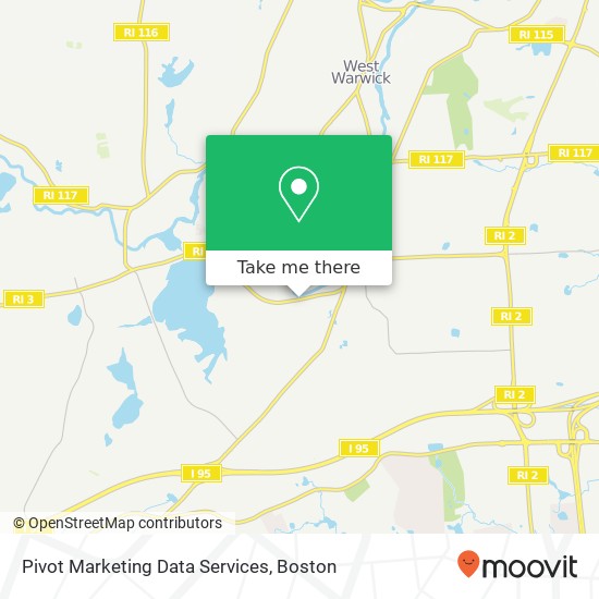 Mapa de Pivot Marketing Data Services