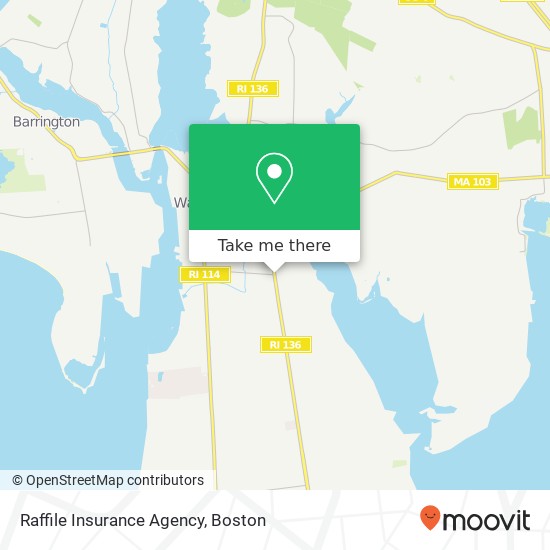 Mapa de Raffile Insurance Agency