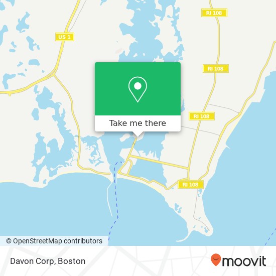 Davon Corp map