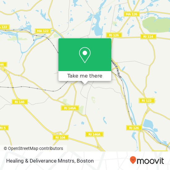 Healing & Deliverance Mnstrs map