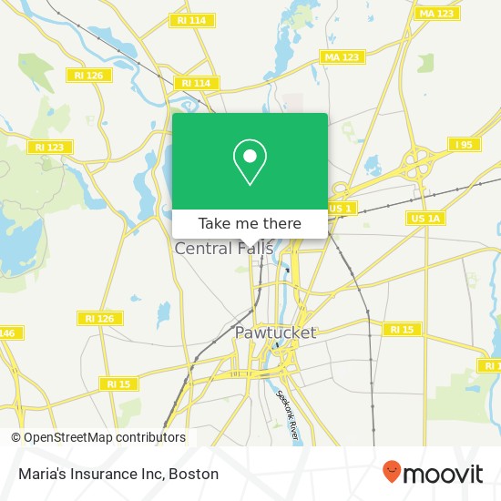 Mapa de Maria's Insurance Inc