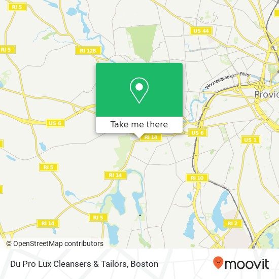 Du Pro Lux Cleansers & Tailors map