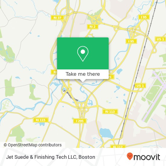 Mapa de Jet Suede & Finishing Tech LLC