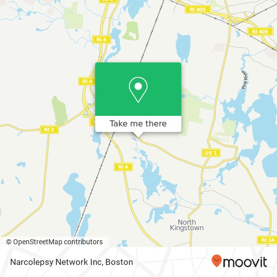 Narcolepsy Network Inc map