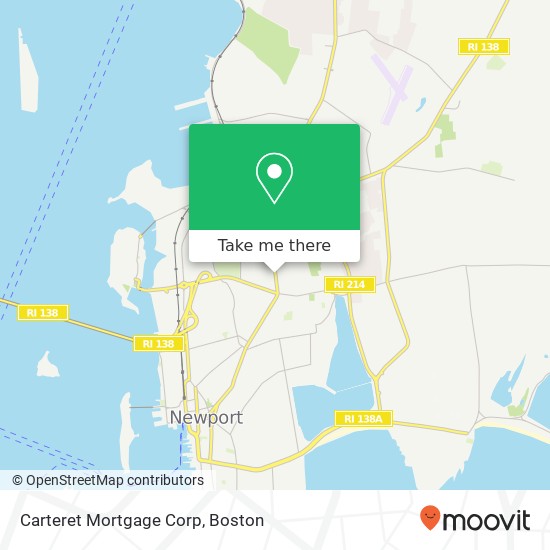 Carteret Mortgage Corp map