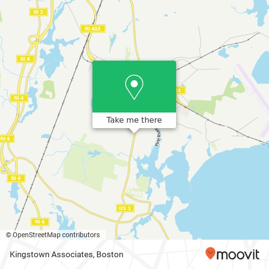 Mapa de Kingstown Associates