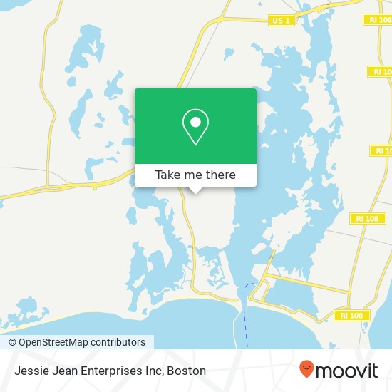 Jessie Jean Enterprises Inc map