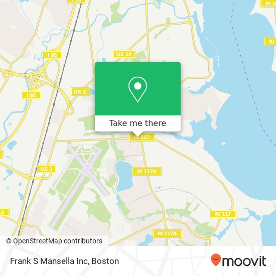 Frank S Mansella Inc map