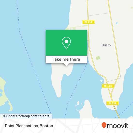 Mapa de Point Pleasant Inn