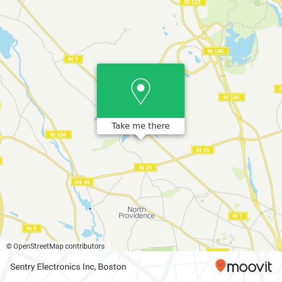 Sentry Electronics Inc map