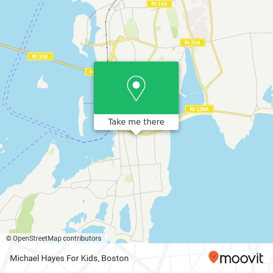 Michael Hayes For Kids map