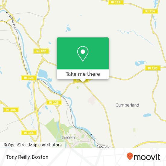 Tony Reilly map