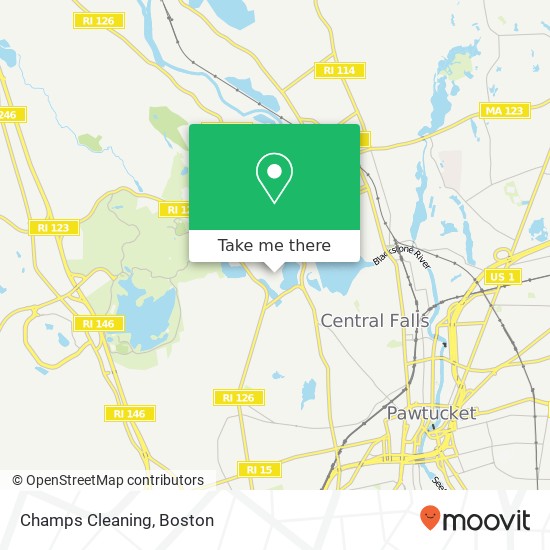 Mapa de Champs Cleaning