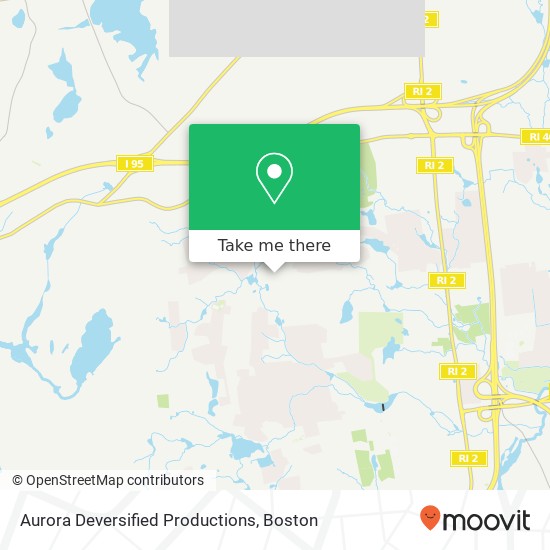 Mapa de Aurora Deversified Productions