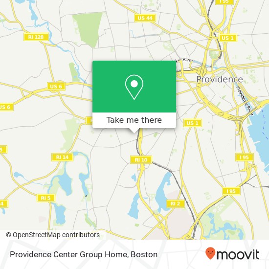 Mapa de Providence Center Group Home