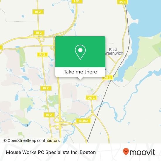 Mouse Works PC Specialists Inc map