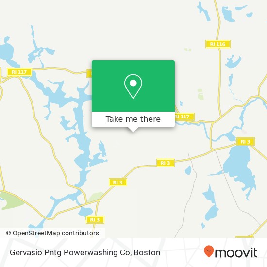 Gervasio Pntg Powerwashing Co map