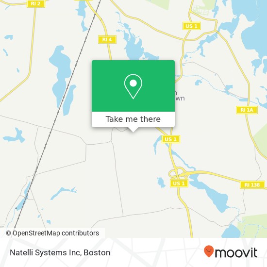 Mapa de Natelli Systems Inc