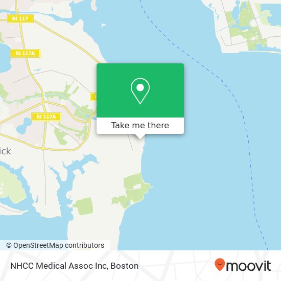 Mapa de NHCC Medical Assoc Inc