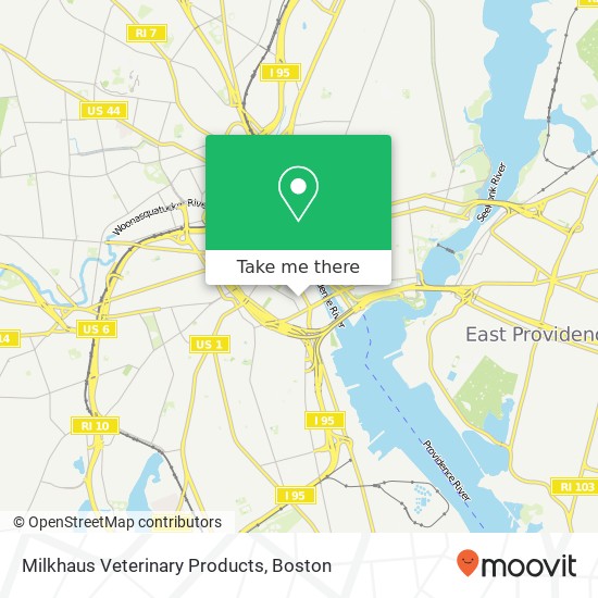 Milkhaus Veterinary Products map