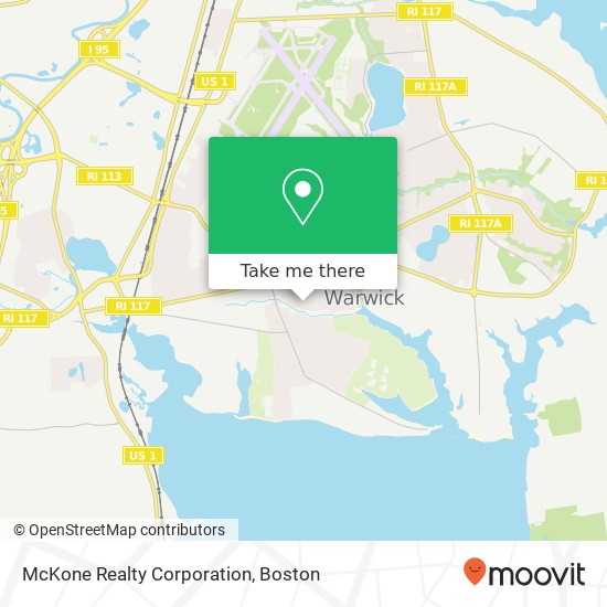 Mapa de McKone Realty Corporation