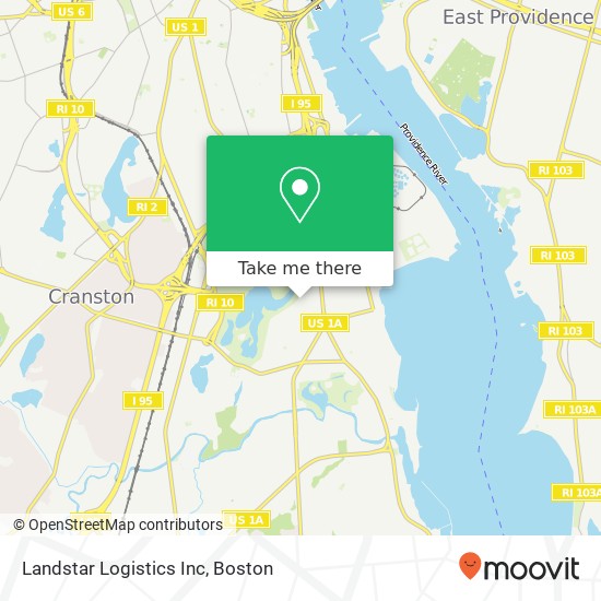 Landstar Logistics Inc map