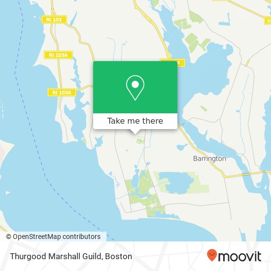 Mapa de Thurgood Marshall Guild