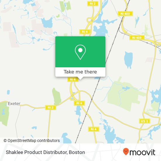 Mapa de Shaklee Product Distributor