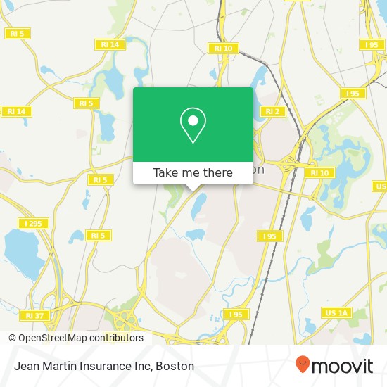 Mapa de Jean Martin Insurance Inc