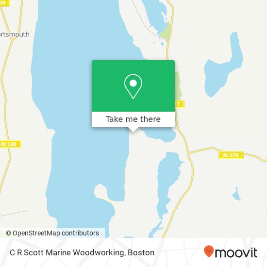 Mapa de C R Scott Marine Woodworking