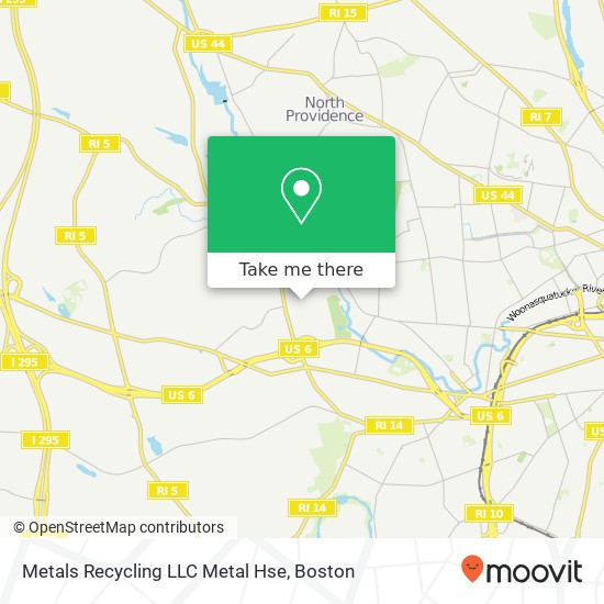 Metals Recycling LLC Metal Hse map