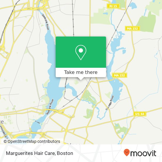 Marguerites Hair Care map