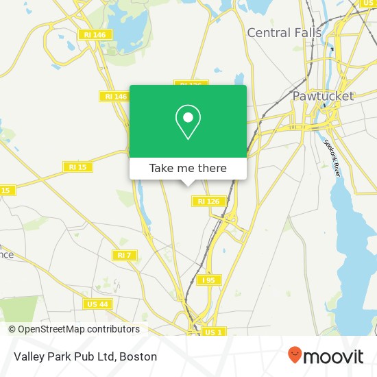 Mapa de Valley Park Pub Ltd