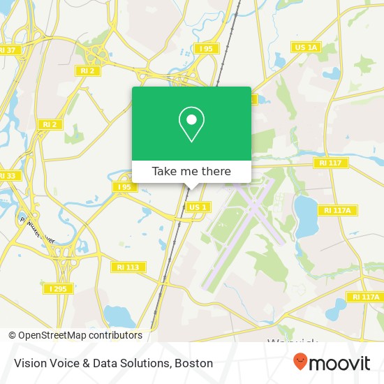 Mapa de Vision Voice & Data Solutions