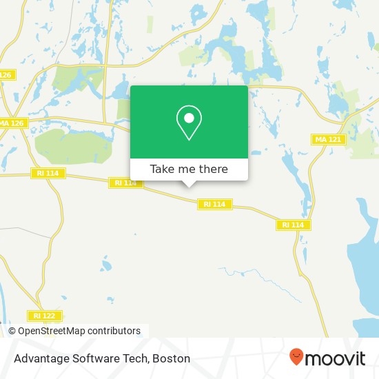 Mapa de Advantage Software Tech