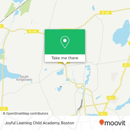 Mapa de Joyful Learning Child Academy