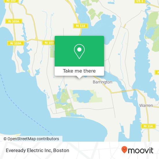 Eveready Electric Inc map