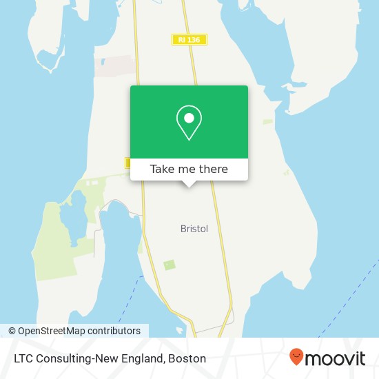 Mapa de LTC Consulting-New England