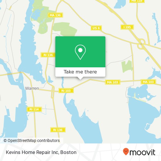 Kevins Home Repair Inc map