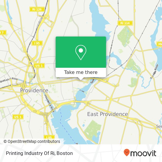 Mapa de Printing Industry Of Ri