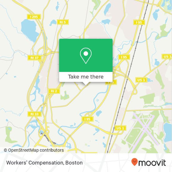 Workers' Compensation map