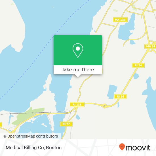 Mapa de Medical Billing Co