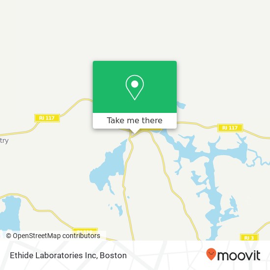 Ethide Laboratories Inc map