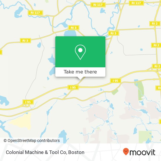 Mapa de Colonial Machine & Tool Co