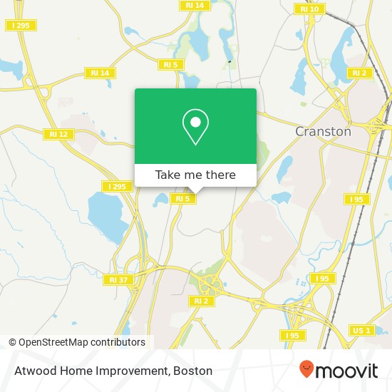 Mapa de Atwood Home Improvement