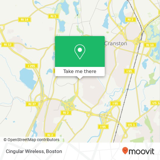 Cingular Wireless map