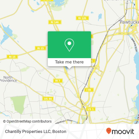 Mapa de Chantilly Properties LLC