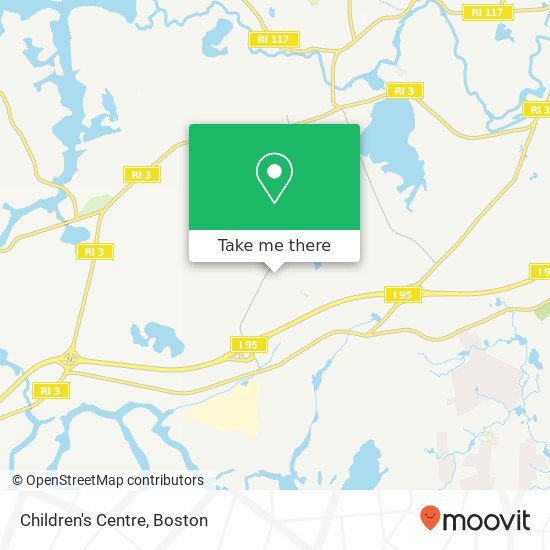 Children's Centre map